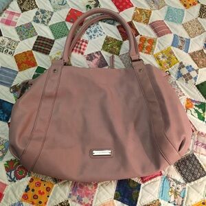 Very large pink Steve Madden purse/handbag